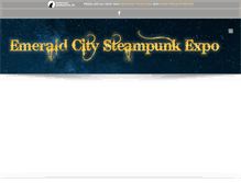 Tablet Screenshot of emeraldcitysteampunkexpo.com